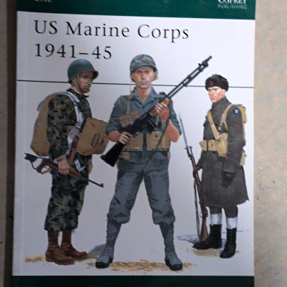 Osprey Publishing US Marine Corps 1941-45 Elite TP Illustrated Rottman Chappell